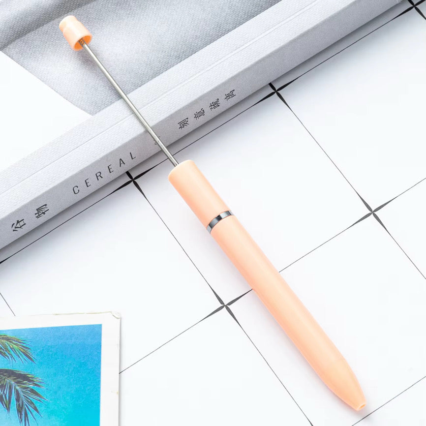 New Refillable Straight Beadable Pen