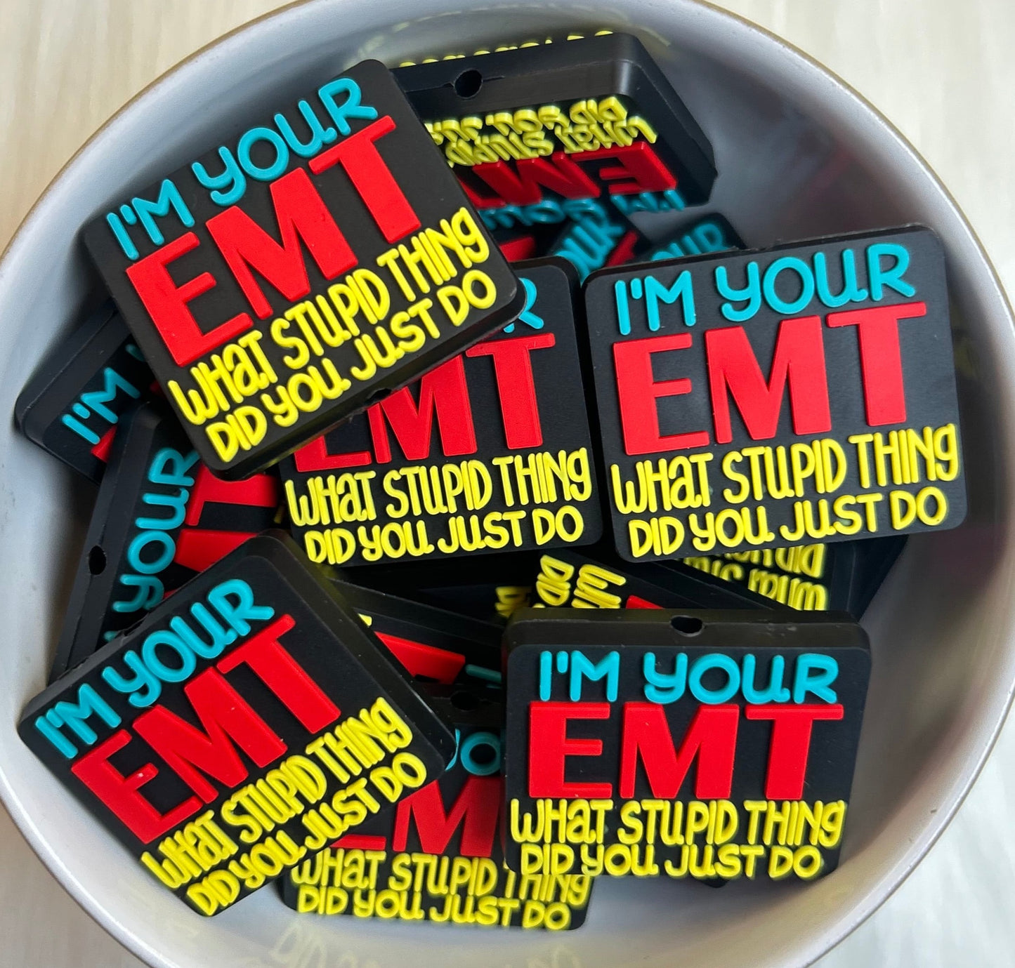 'I'm Your EMT, What Stupid Thing Did You Just Do?' Focal Bead