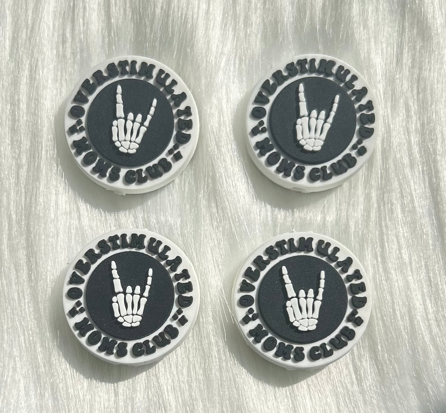 Over Stimulated Moms Club Focal Bead