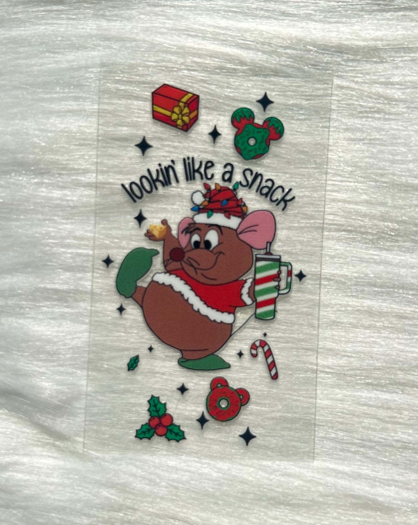 Lookin Like A Snack Keychain Decal