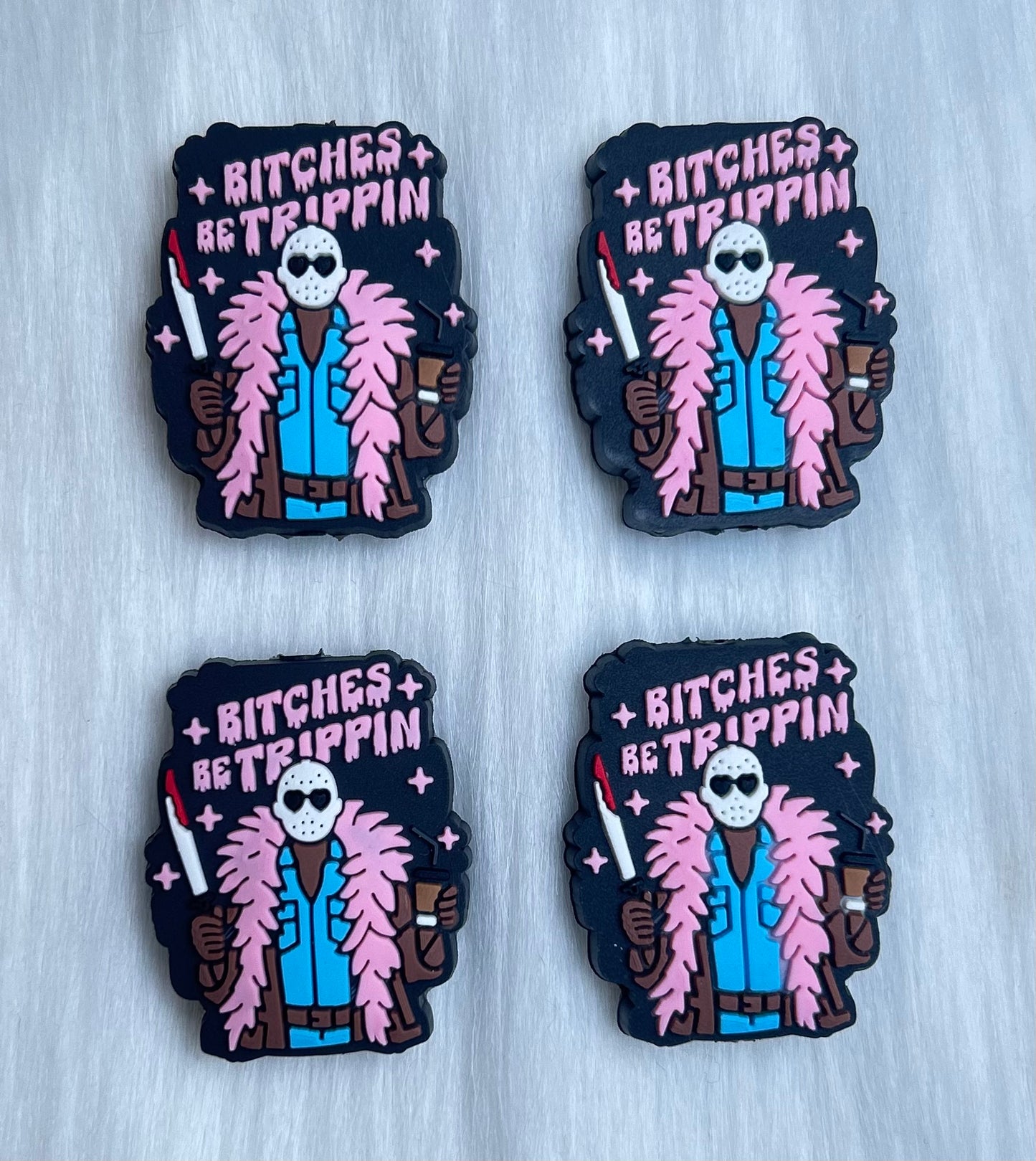 'B*tches Be Trippin' Jason Focal Bead