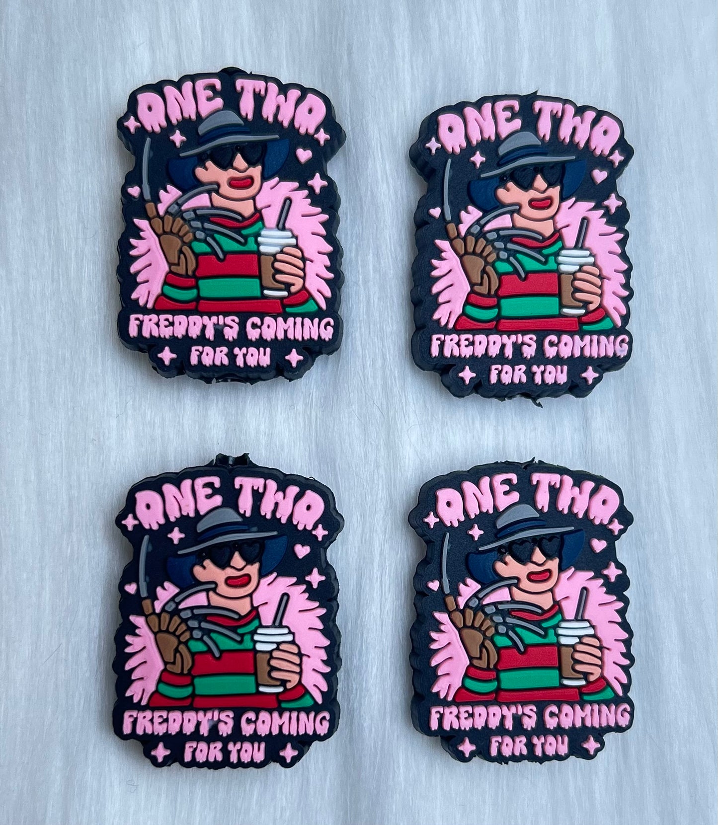 'One, Two, Freddys Coming For You' Freddy Focal Bead