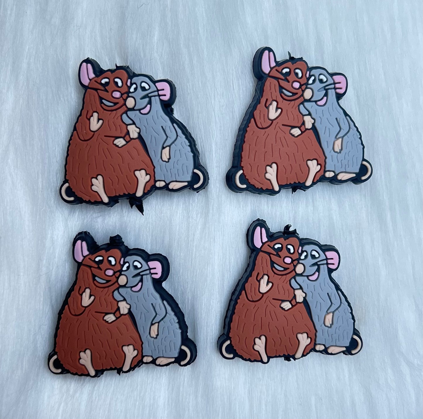 Chef Rat & Friend Focal Bead