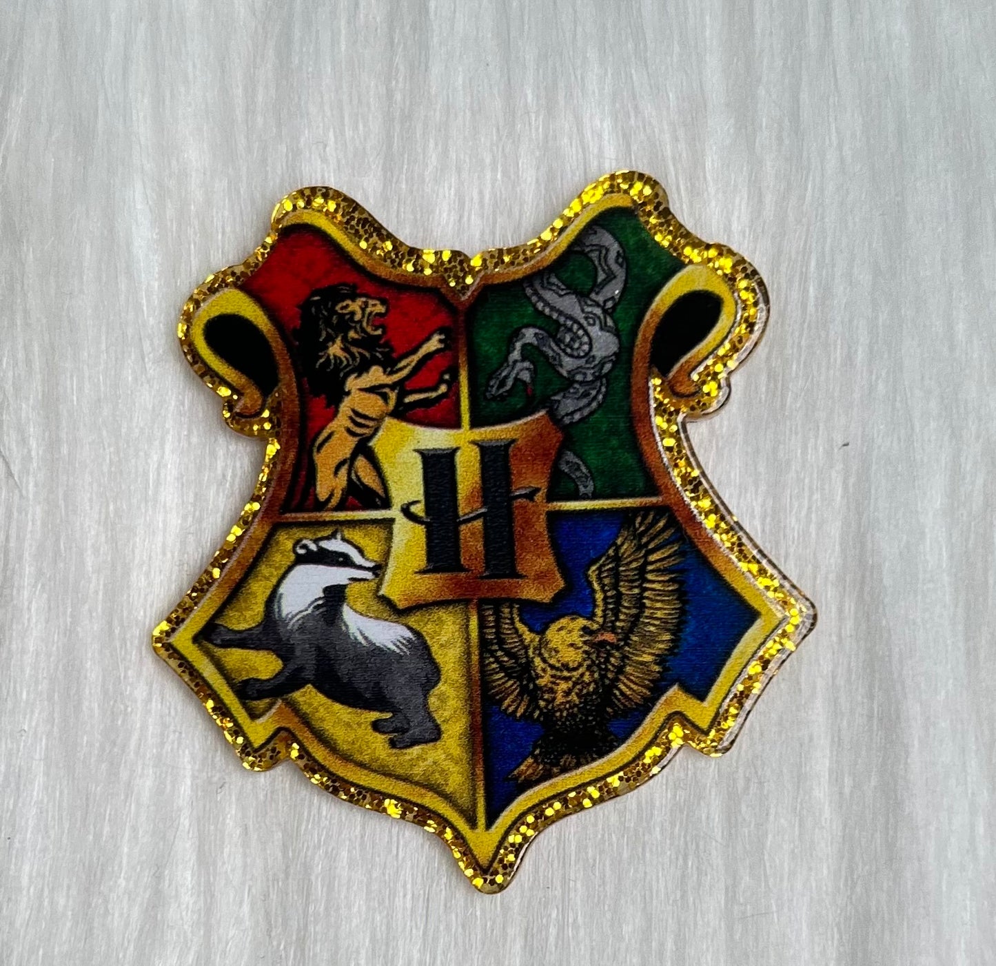 HP Houses Glitter Acrylic