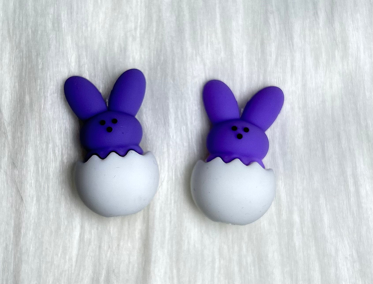 3D Egg Peeps Focal Bead