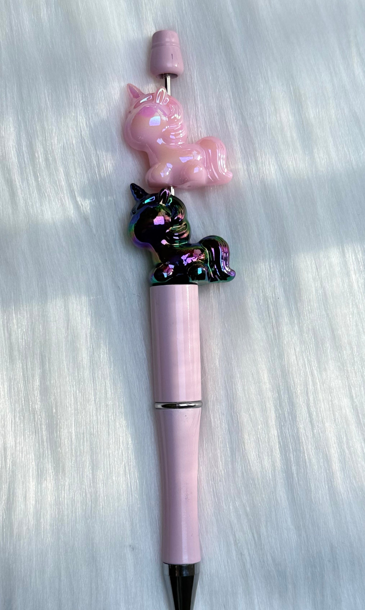 3D Unicorn Acrylic Beads