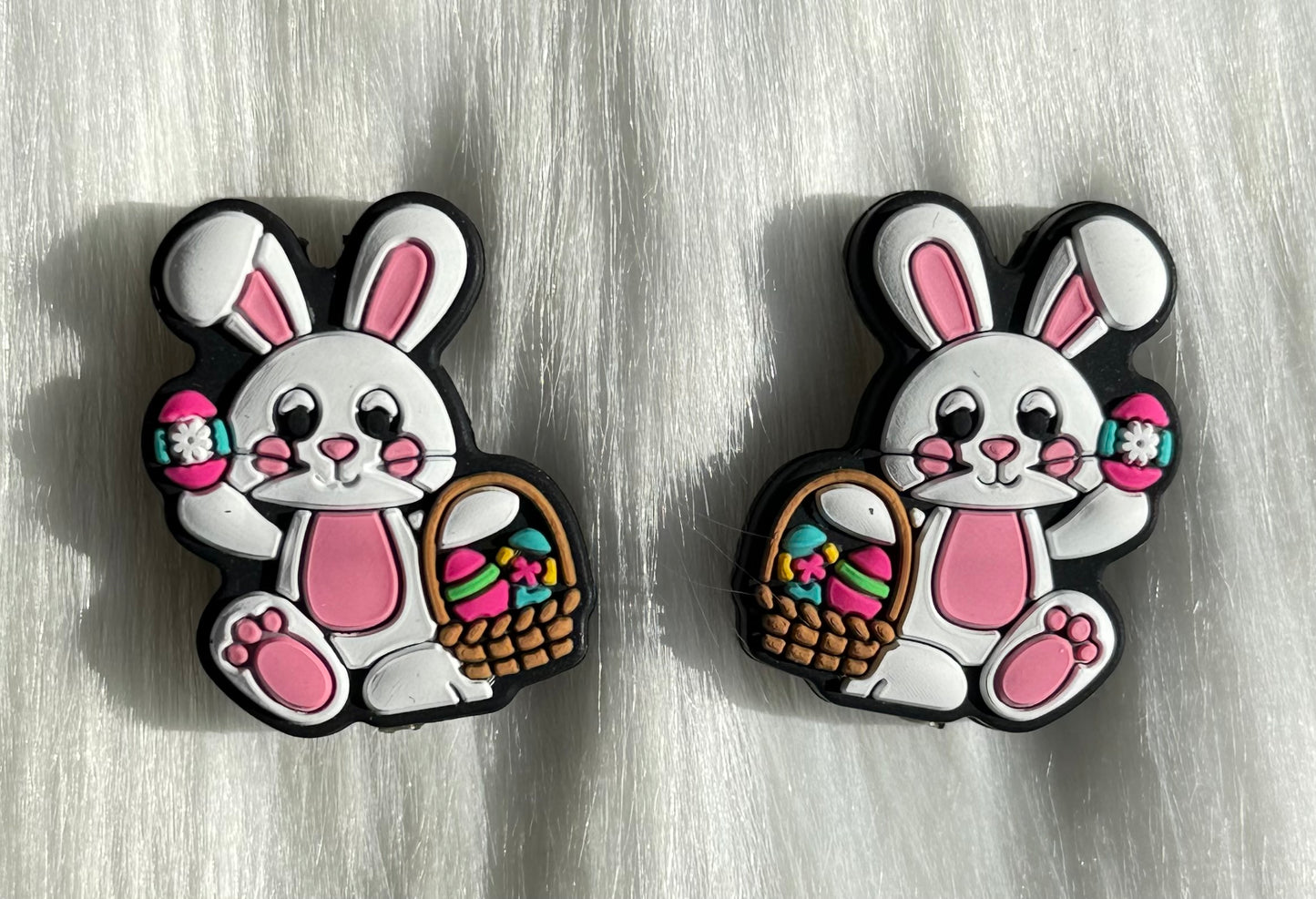 Egg Hunt Bunny Focal Bead