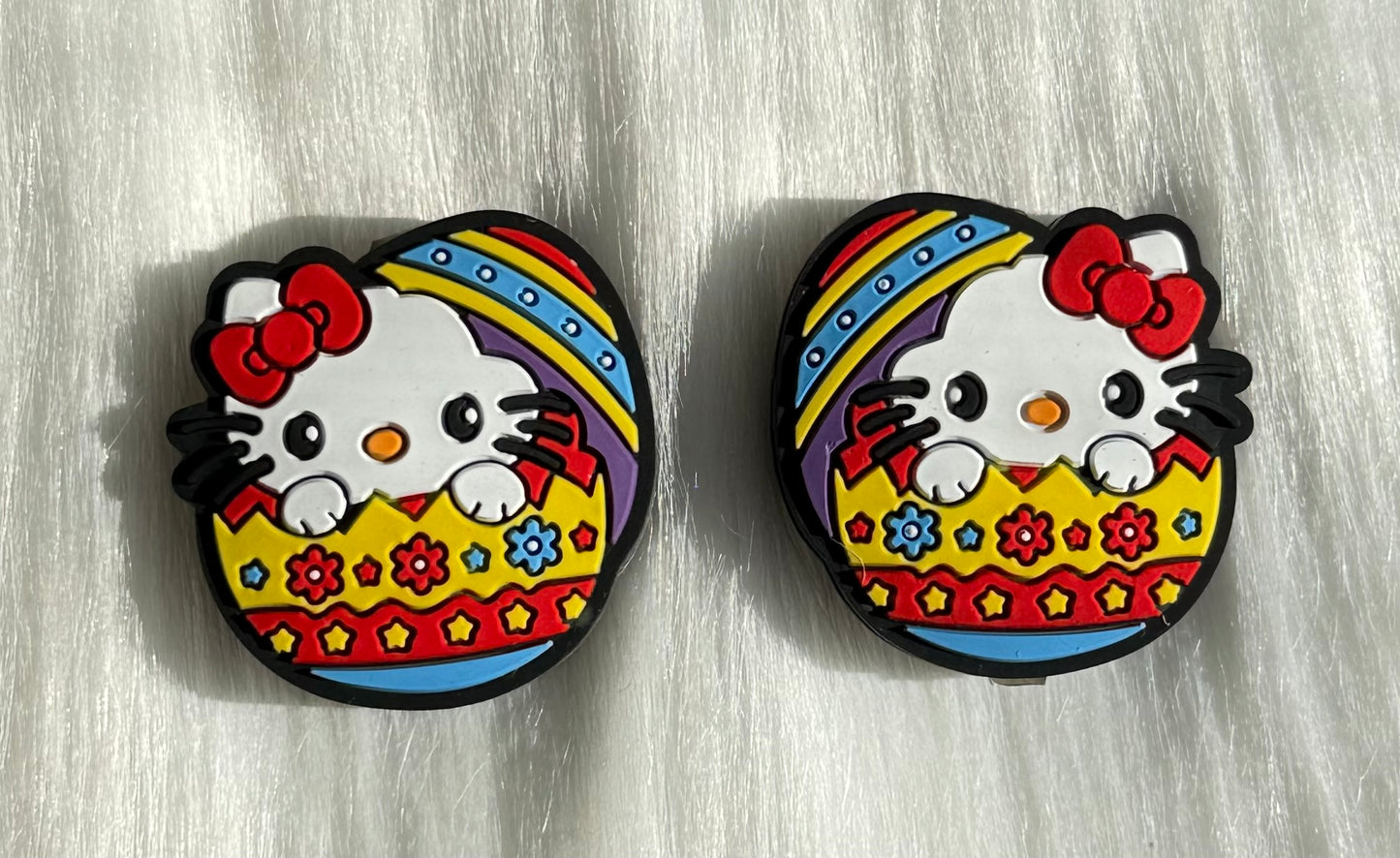 Kitty Easter Egg Focal Bead