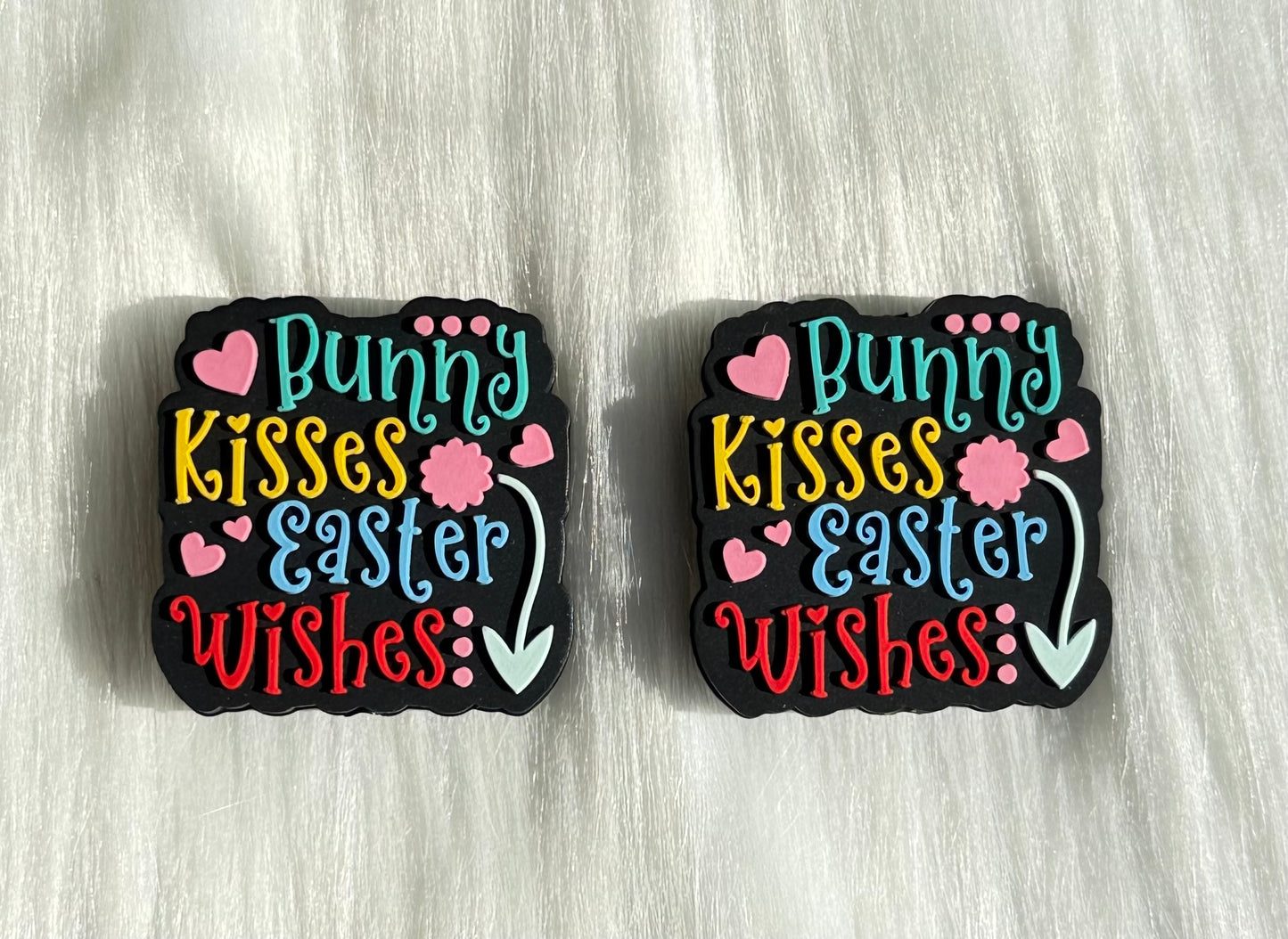 Bunny Kisses & Easter Wishes Focal Bead