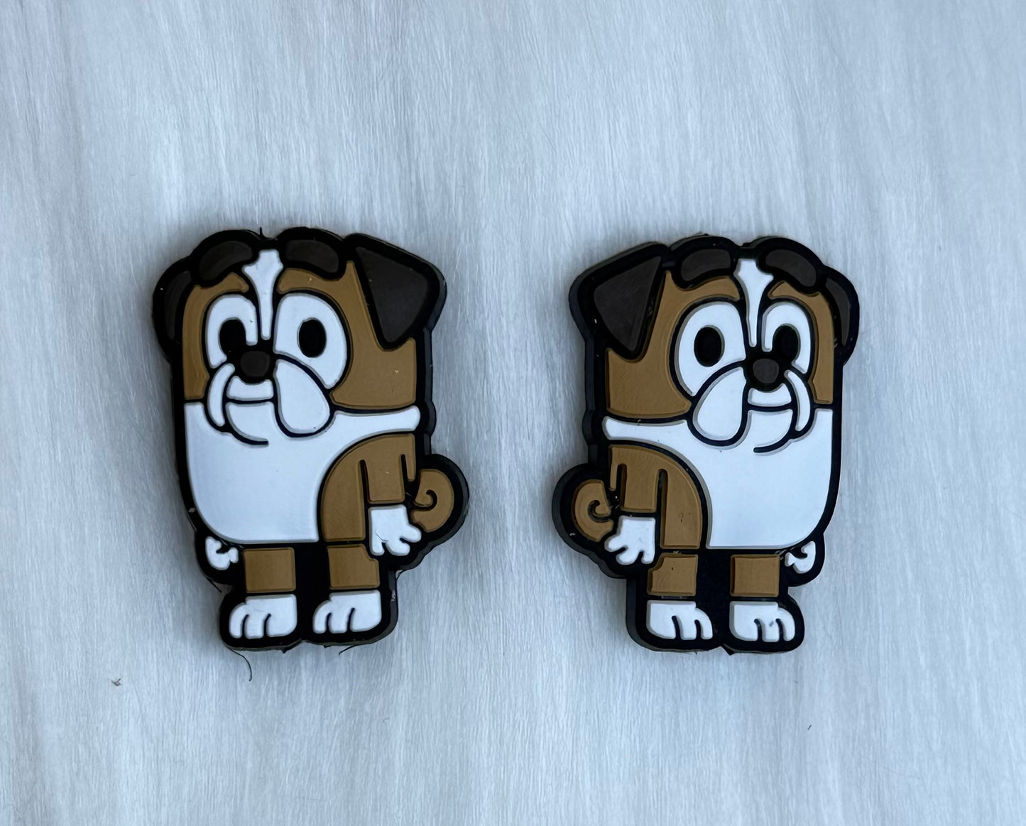 Brown Dog Focal Bead