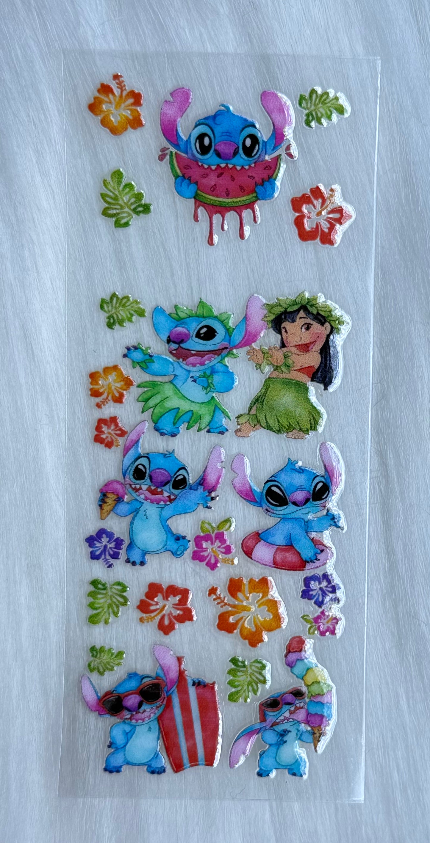 Summer Blue Alien Pen Wrap