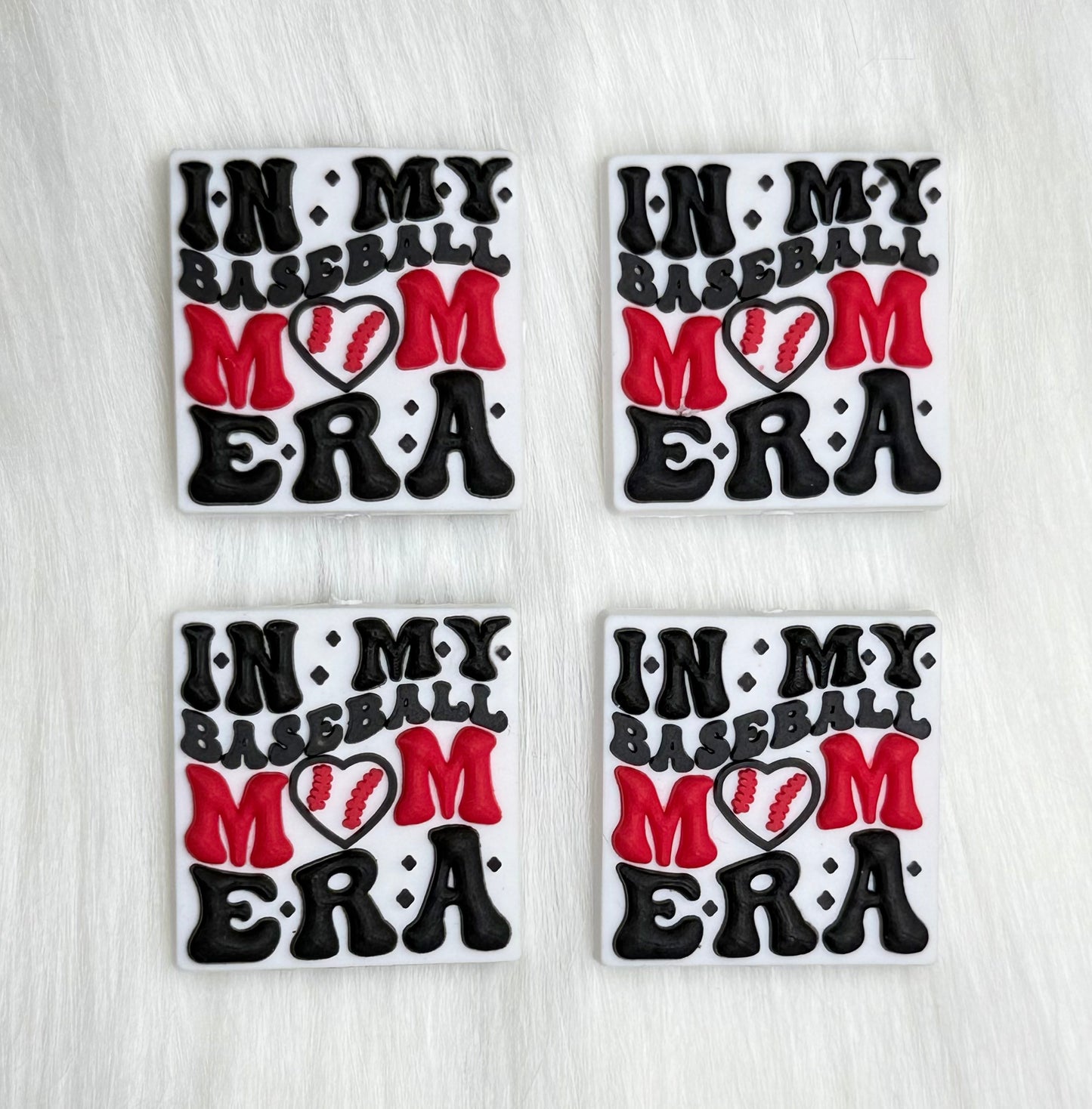 In My Baseball Mom Era Focal Bead