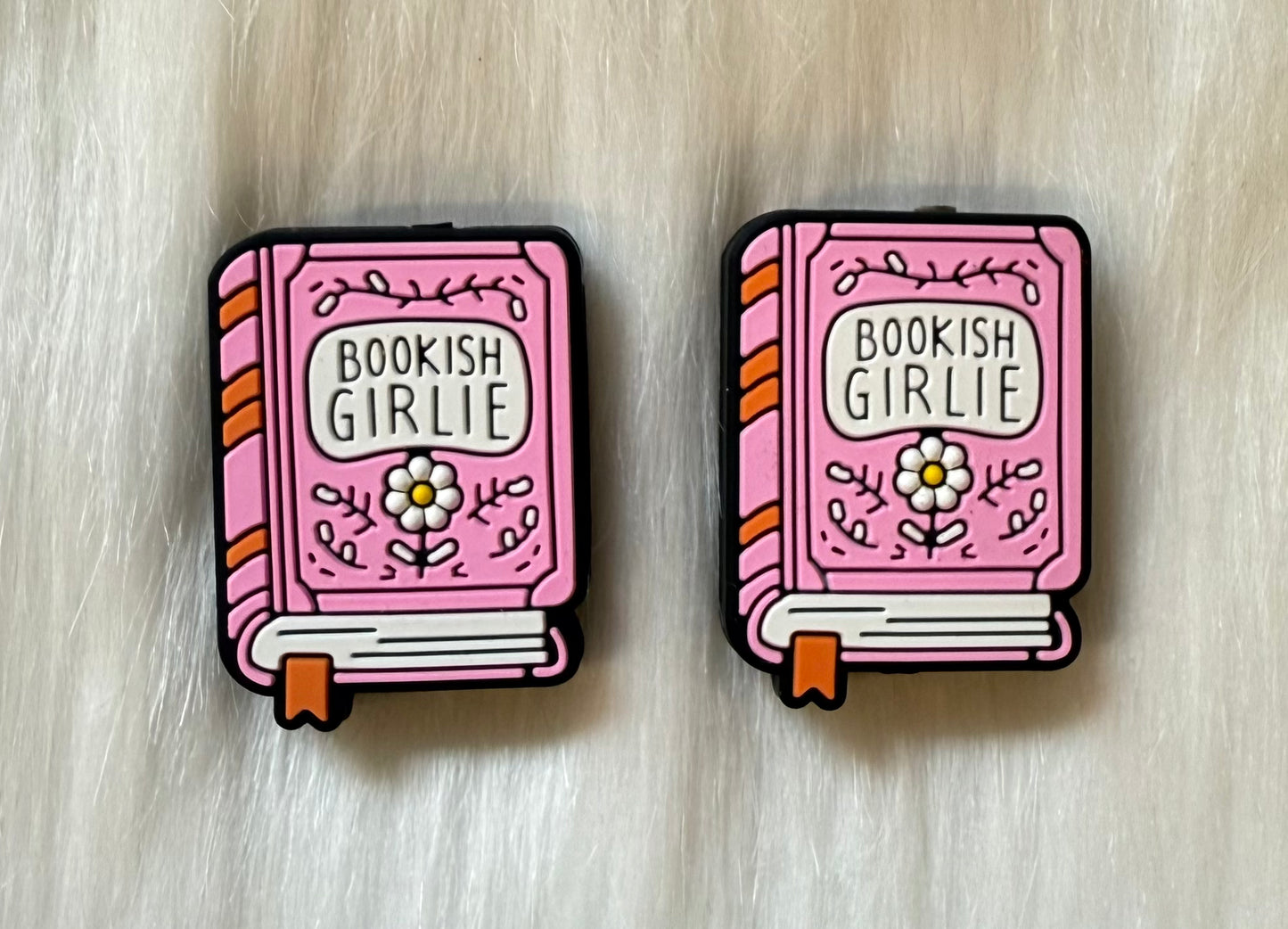 Bookish Girlie Focal Bead