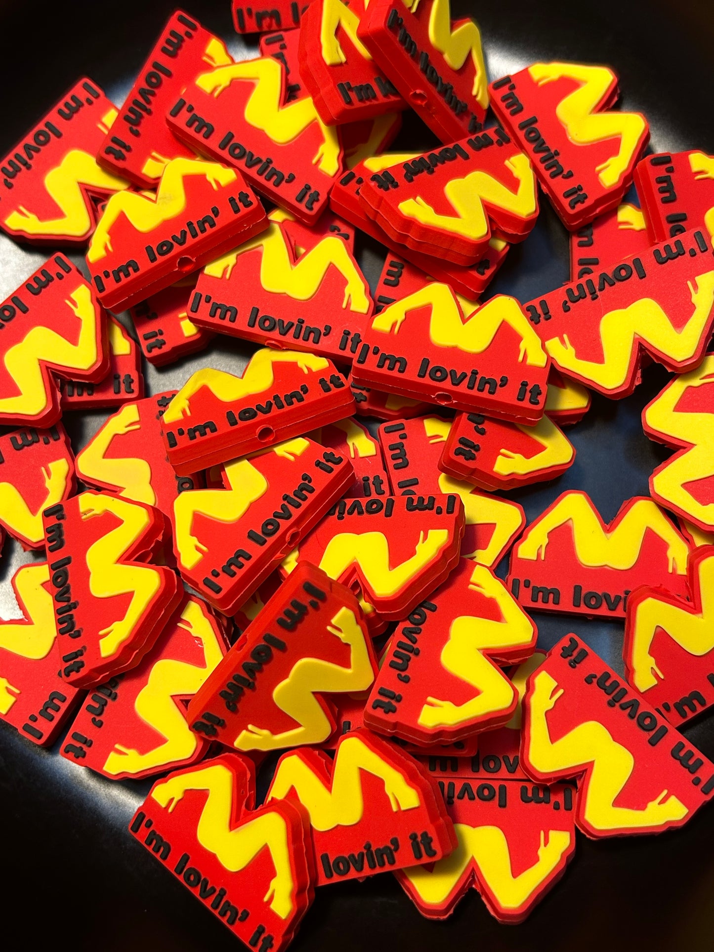 'I'm Lovin It' Focal Bead