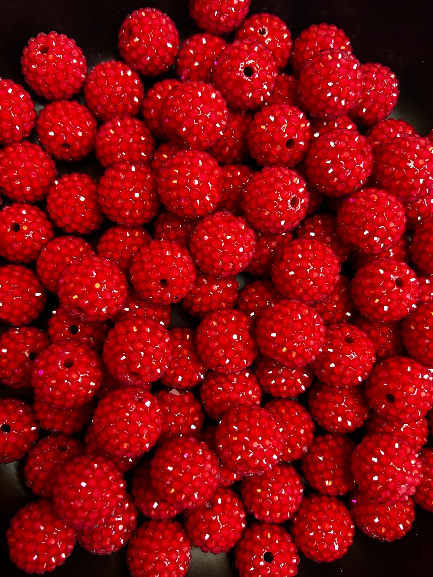 20mm Jelly Rhinestone Beads