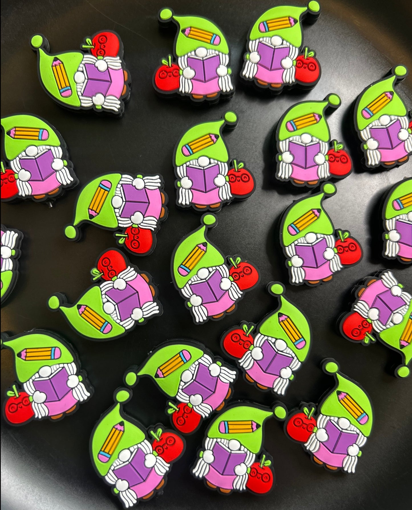 Teacher Gnome Focal Bead