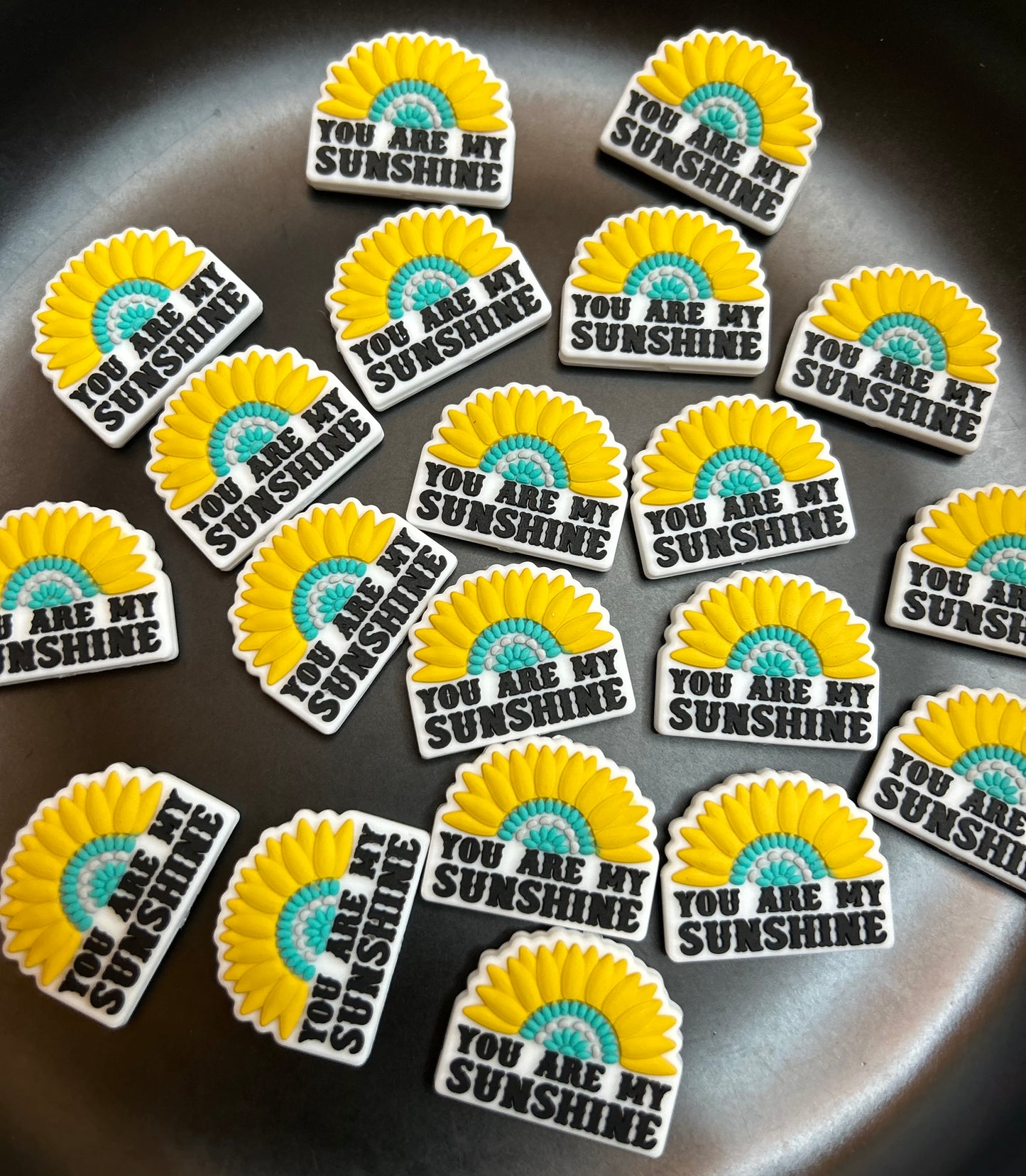 You Are My Sunshine Focal Bead