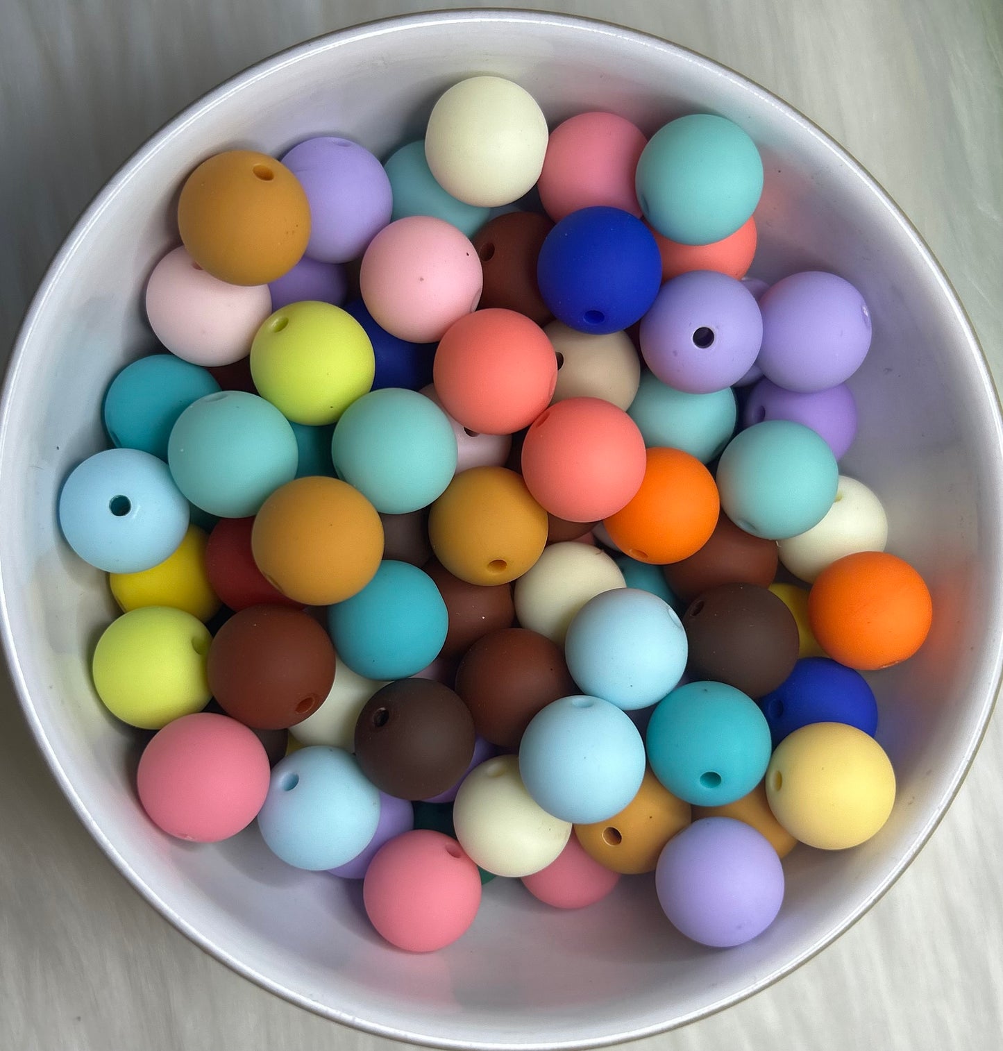 14mm Silicone Touch Bead Mix