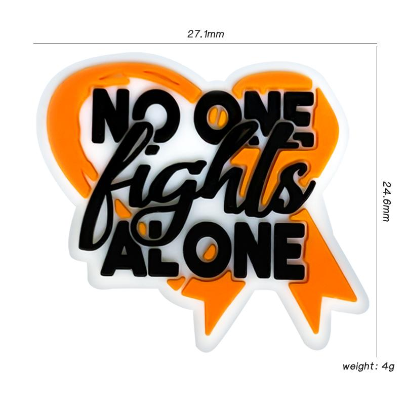 No One Fights Alone Focal Bead