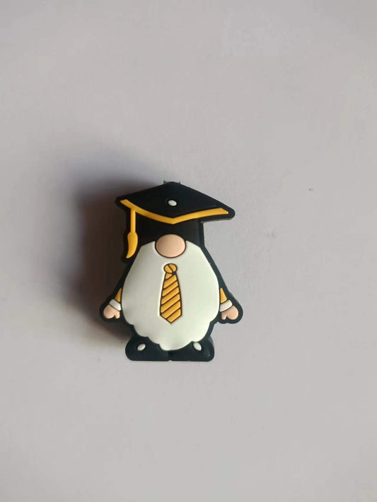 Graduation Gnome Focal Bead