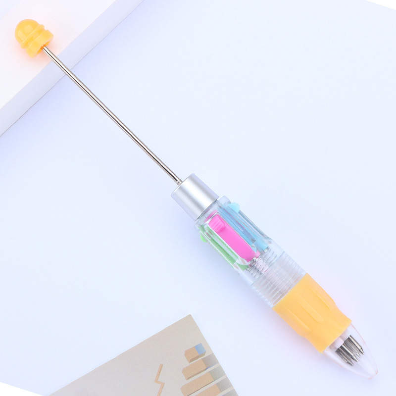 Multi-Color Ink Click Beadable Pens