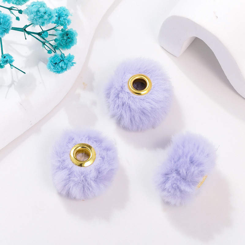 Single Color Classic Fluffy Beads