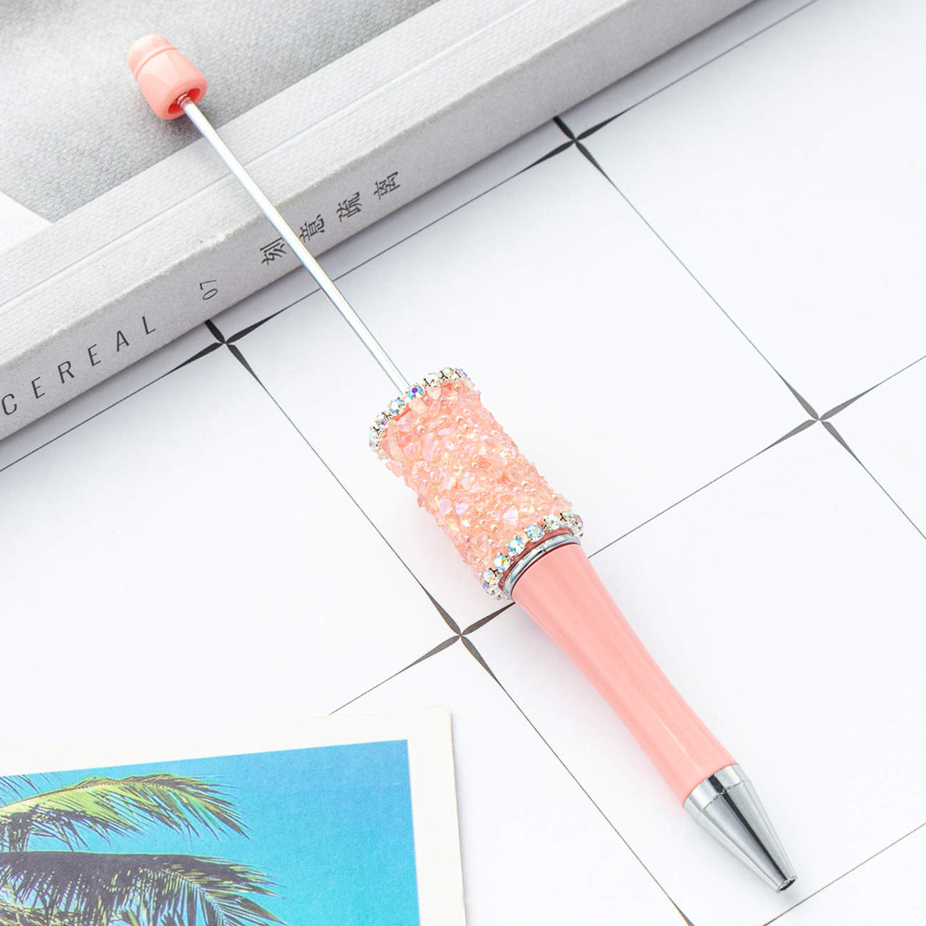 Fancy Sugar/Rhinestone Beadable Pens