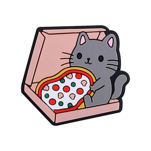 Pizza Cat Focal bead