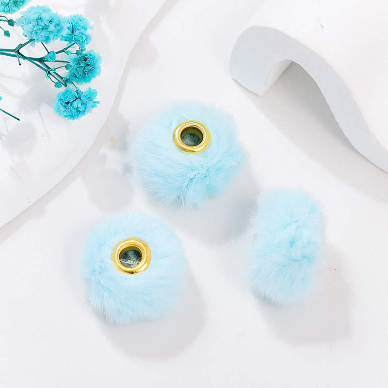 Single Color Classic Fluffy Beads