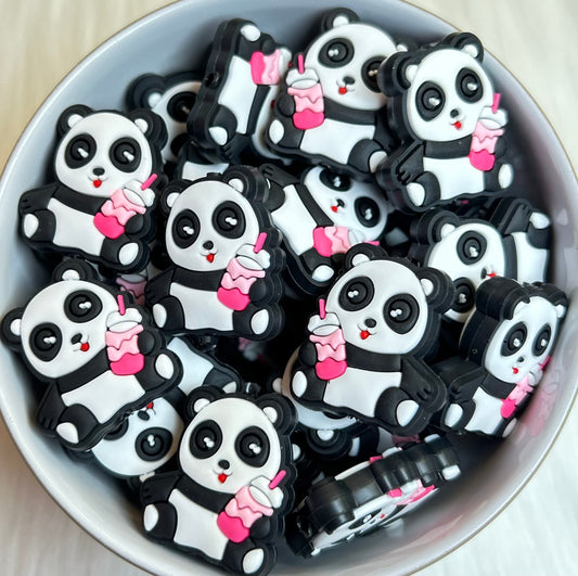 Cute Panda Focal Bead