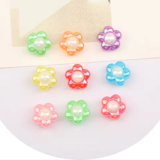 Shiny UV Flower/Daisy Beads