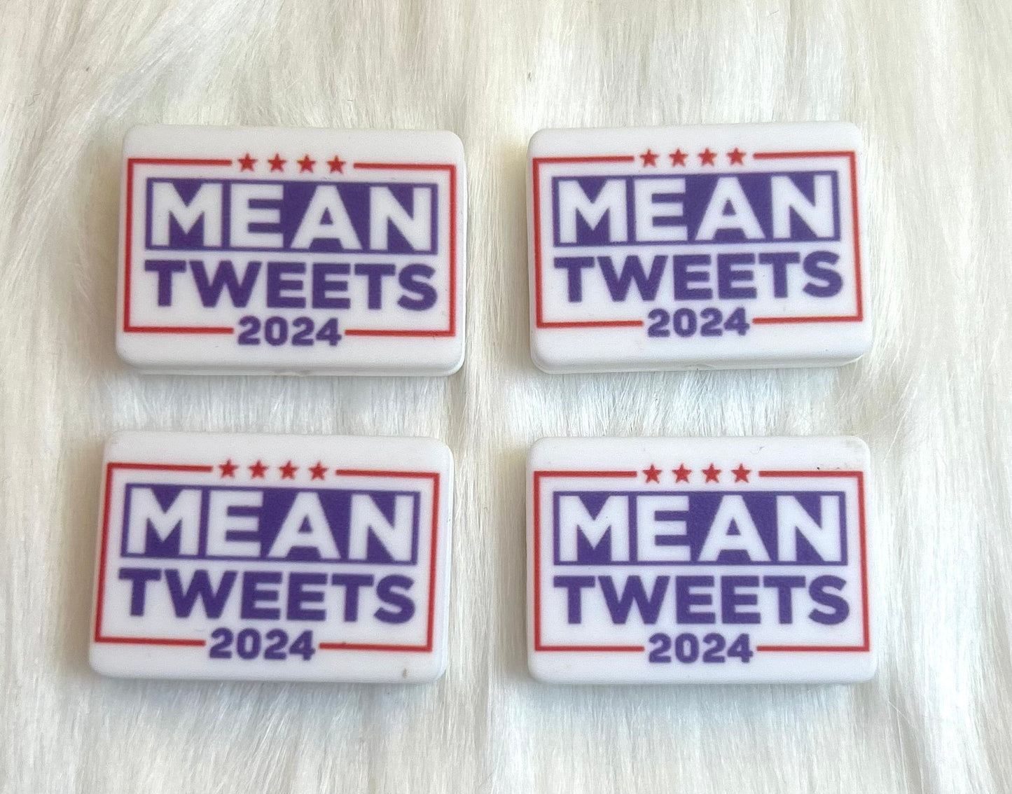 'Mean Tweets 2024' Focal Bead