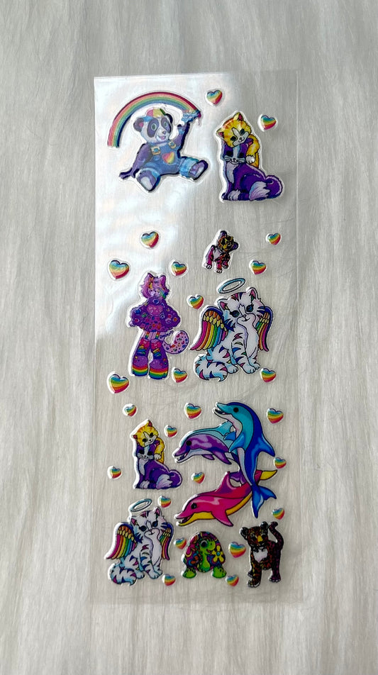 Lisa Frank Hearts Pen Wrap