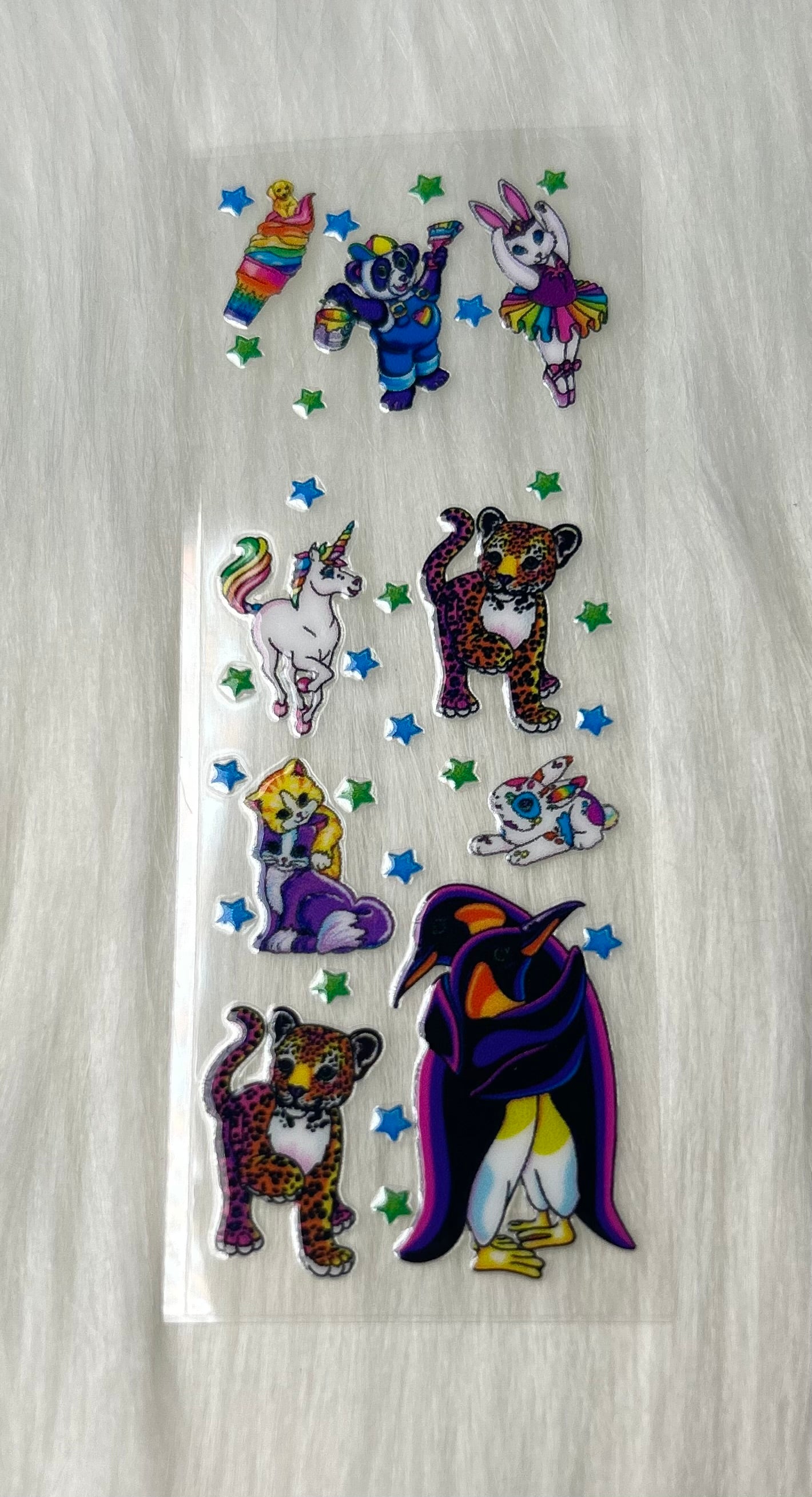 Lisa Frank Animals Pen Wrap