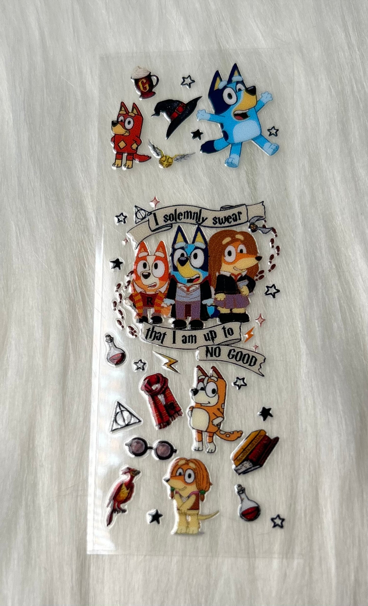 Blue Dog Solemnly Swear Pen Wrap