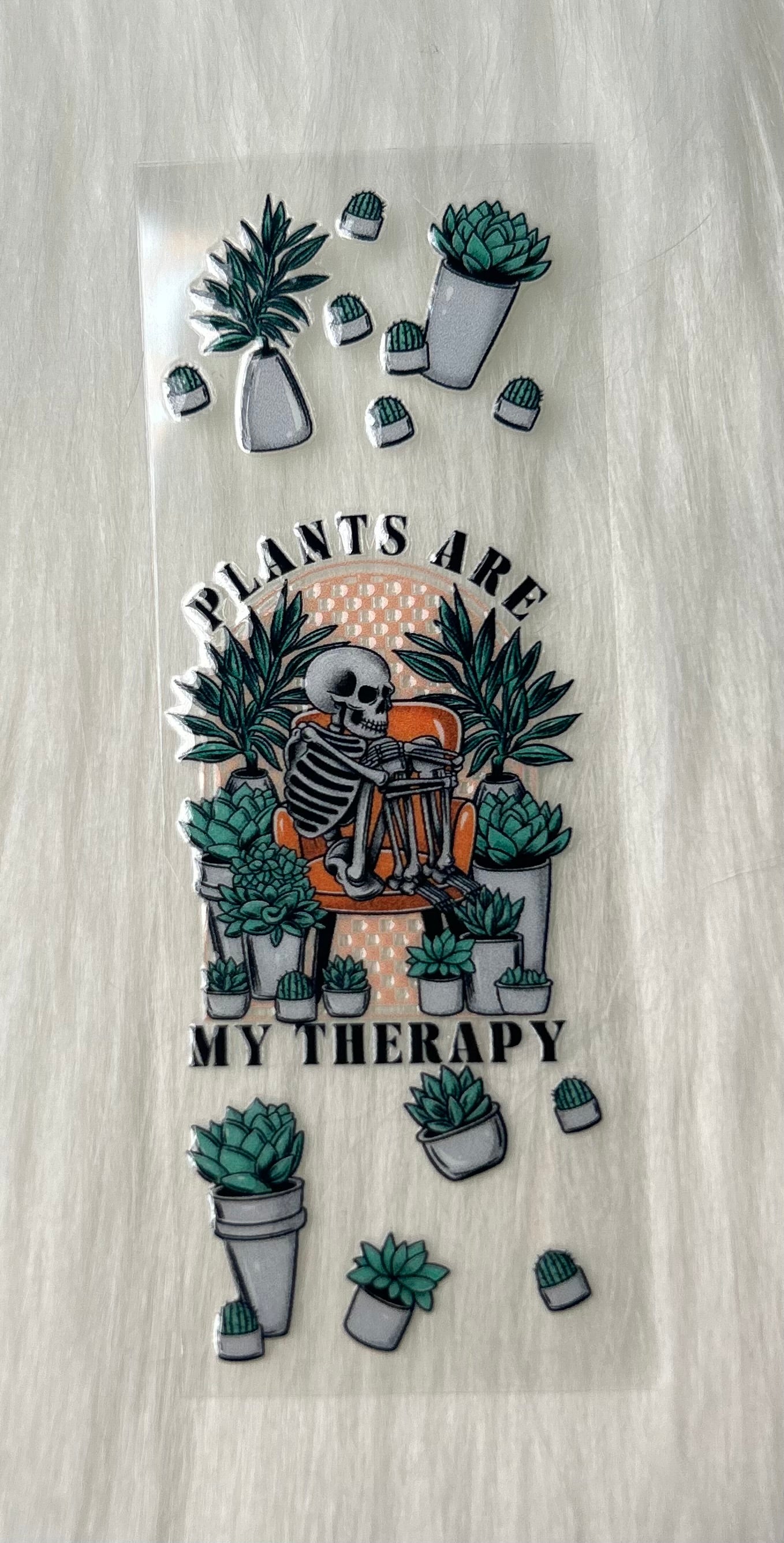 Plants Are My Therapy Pen Wrap