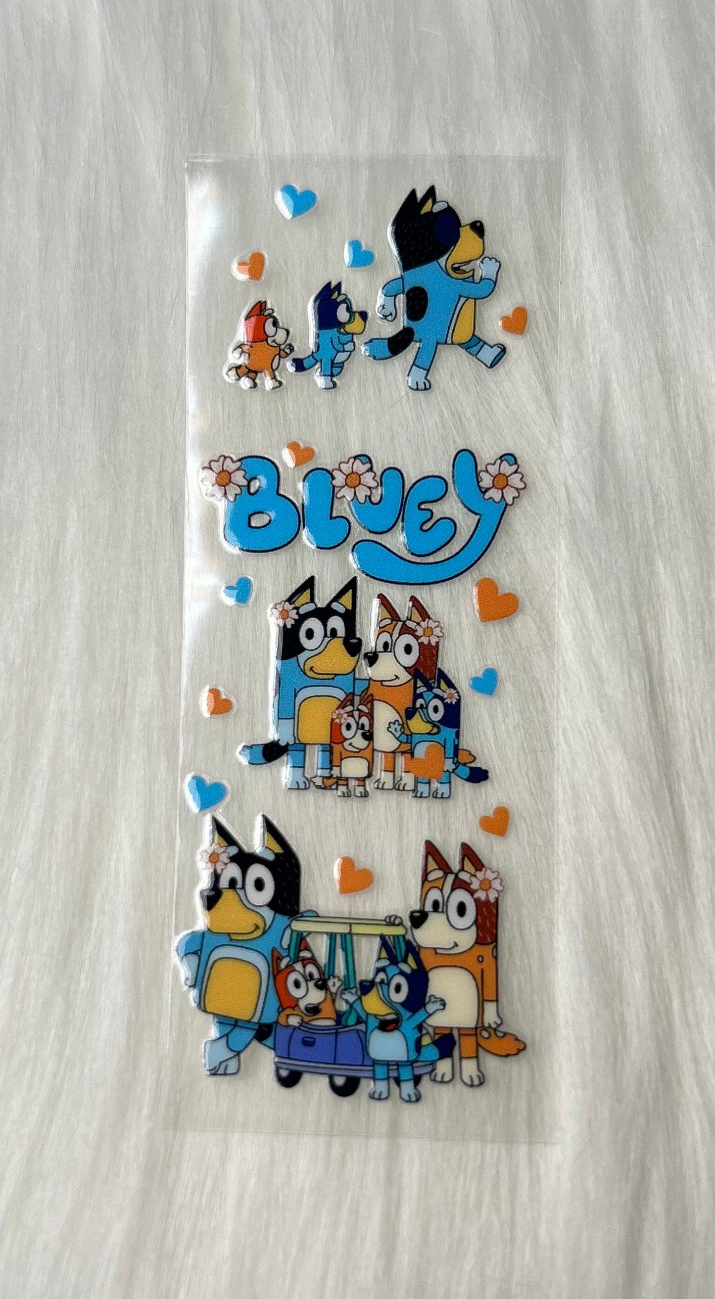 Blue Dog & Family Pen Wrap