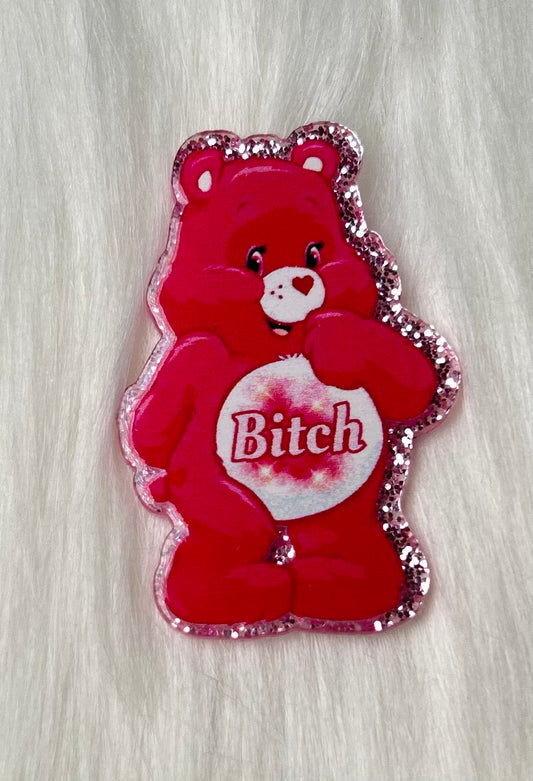 Swear Bears Glitter Acrylic