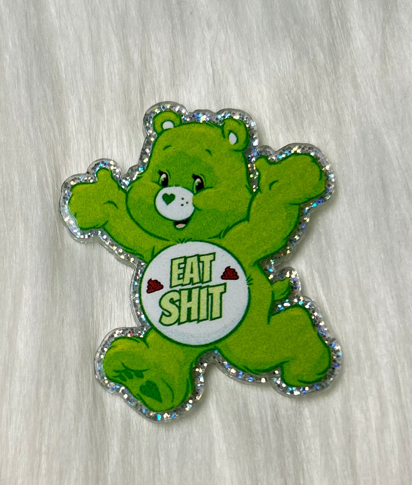 Swear Bears Glitter Acrylic