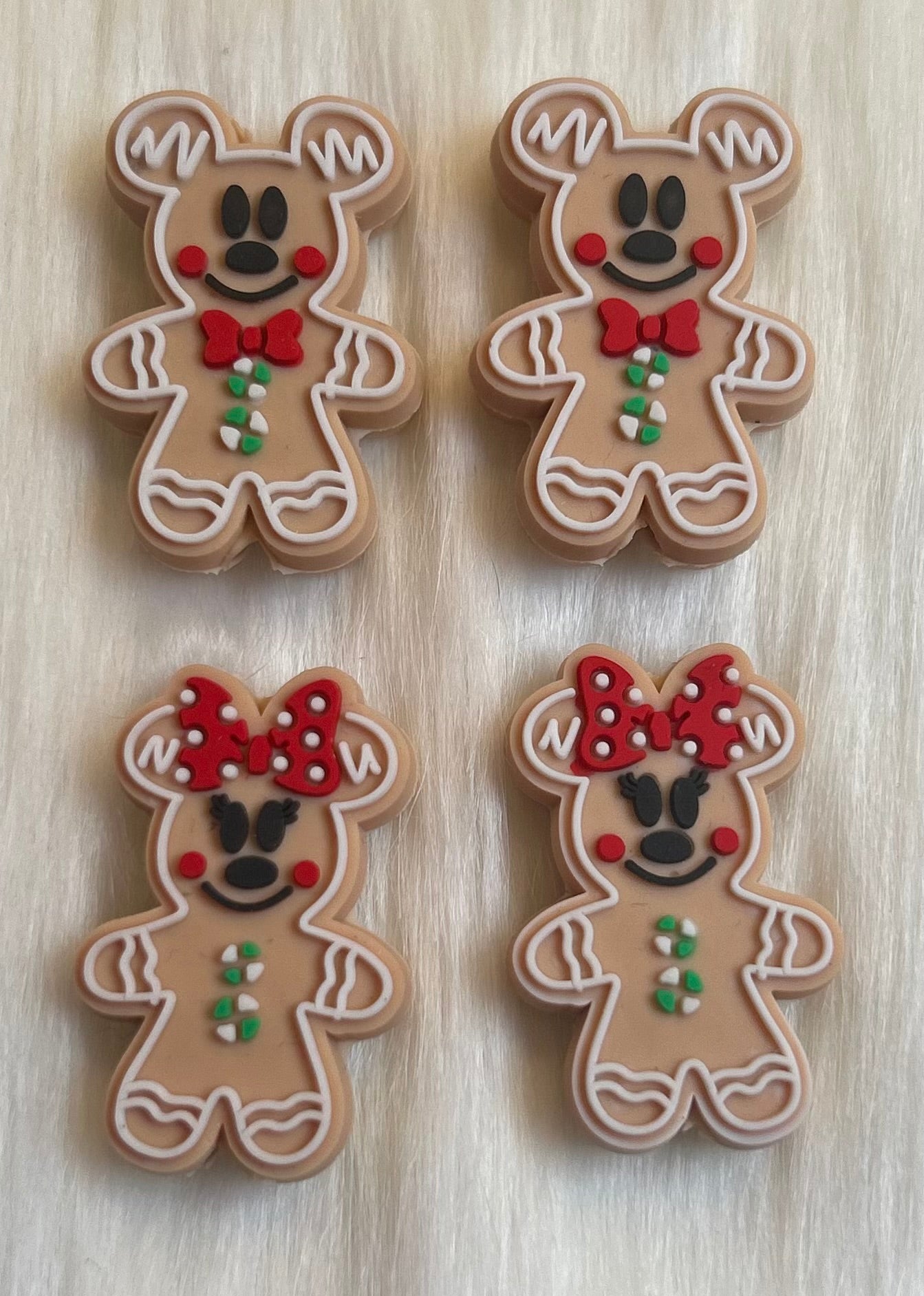 Gingerbread Mouses Focal Bead