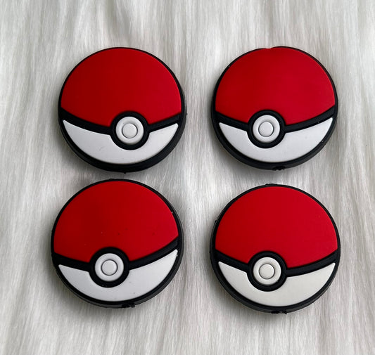 Poke Ball Focal Bead