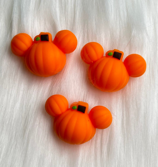 3D Mouse Pumpkin Focal Bead