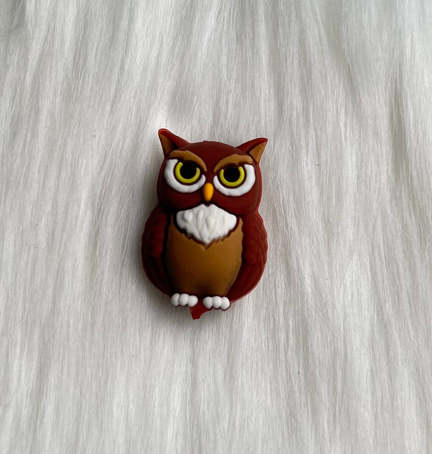 3D Owl Focal Bead