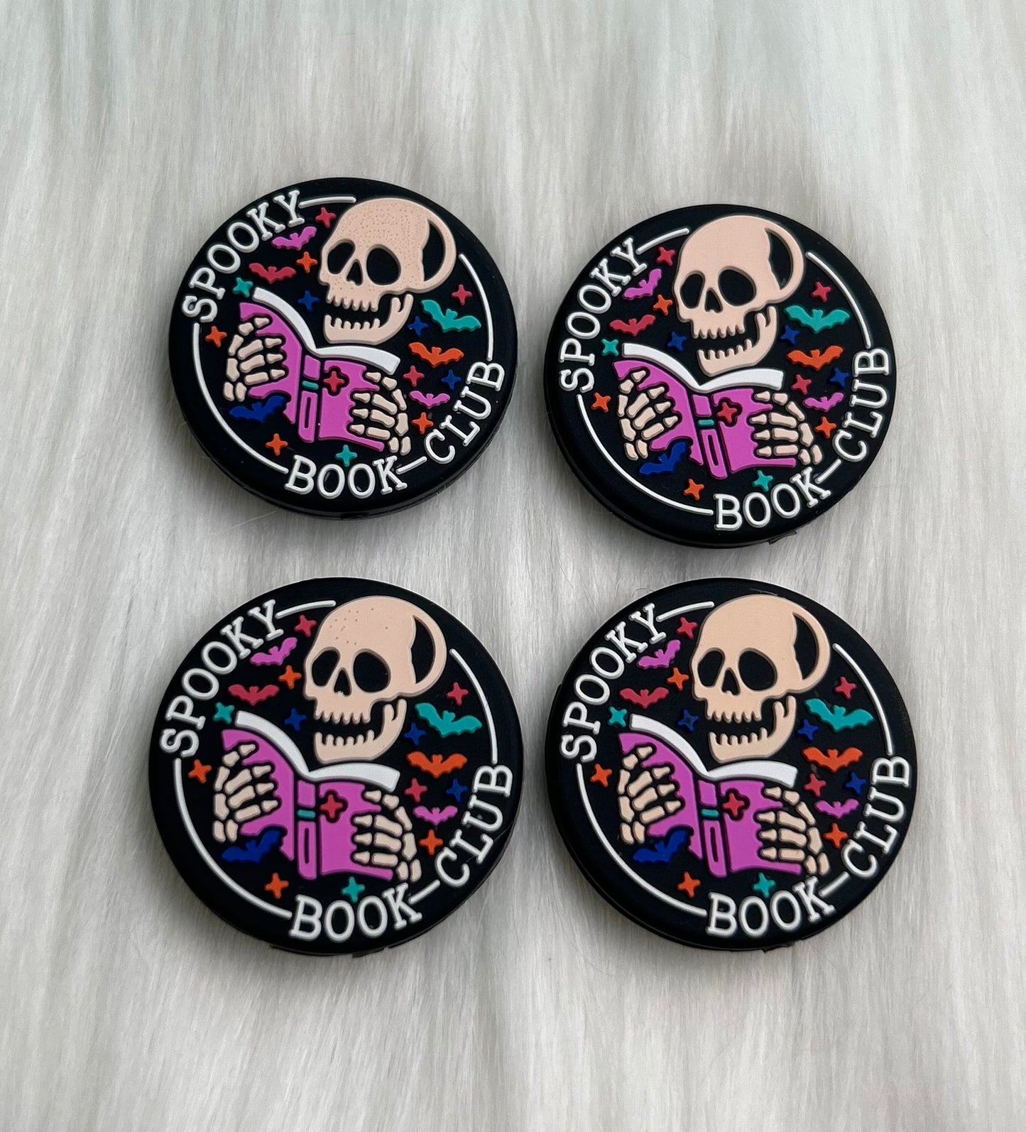 Spooky Book Club Focal Bead