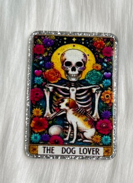 Dog Lover Glitter Acrylic