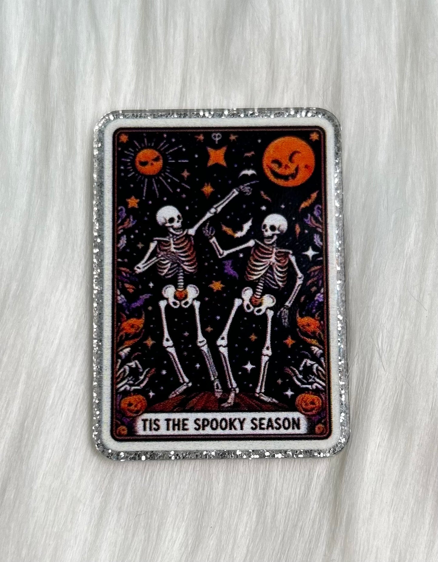 Tis The Spooky Season Glitter Acrylic