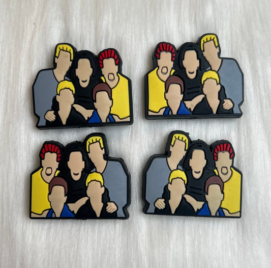 Boy Band (Nsync) Faces Focal Bead