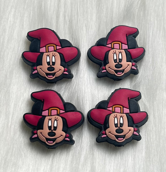 Spooky Halloween Mouse Heads Focal Beads