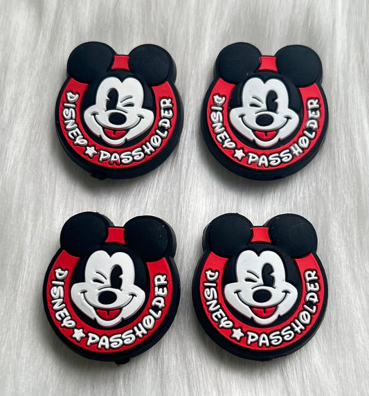 Passholder Mouse Focal Bead