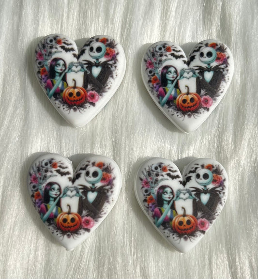 Nightmare Heart Focal Bead